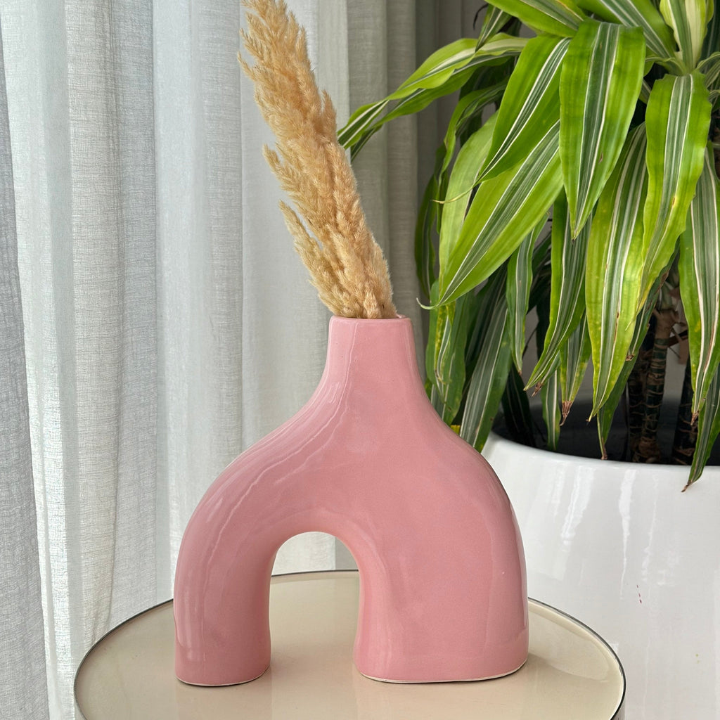 Vase artisanal Azul mat