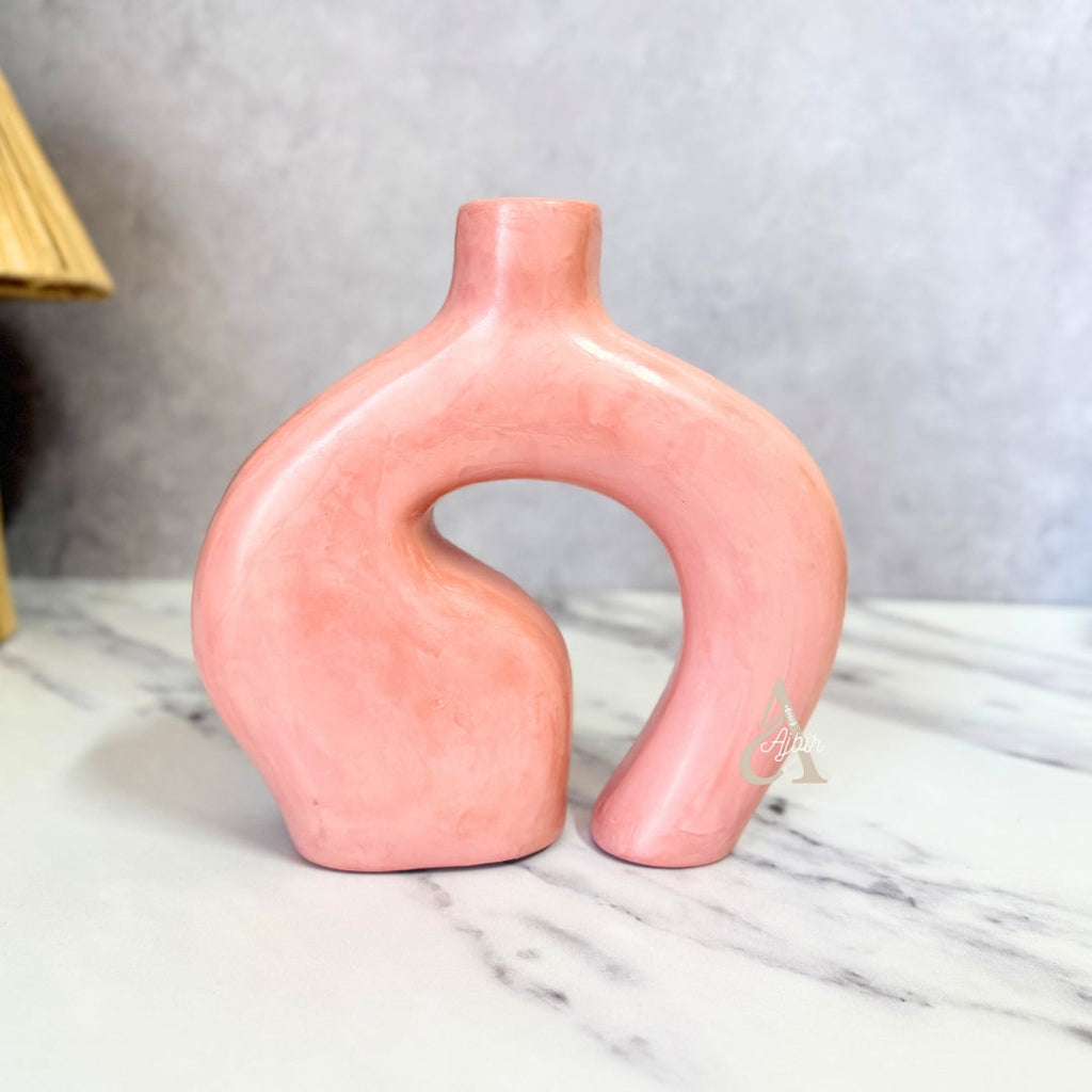 Vase artisanal Atlas mat