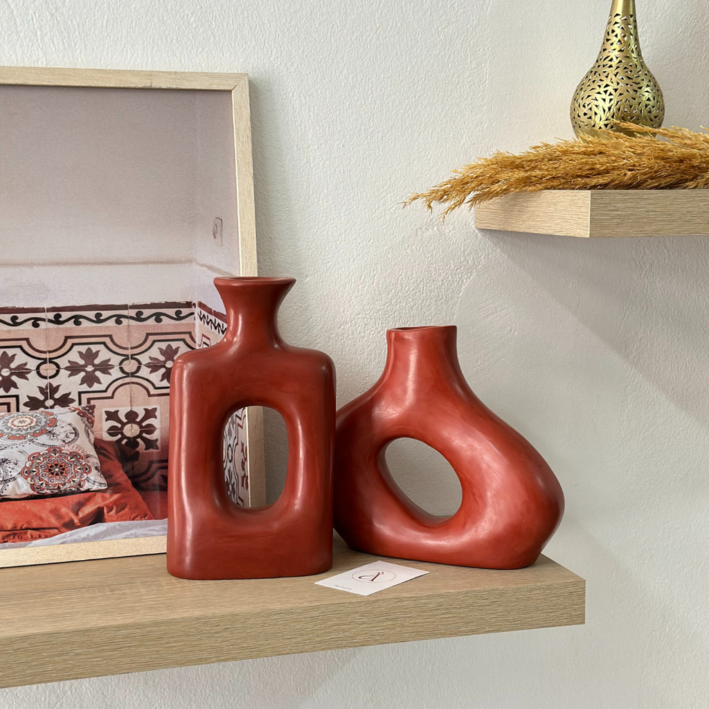 Vase artisanal Riad mat