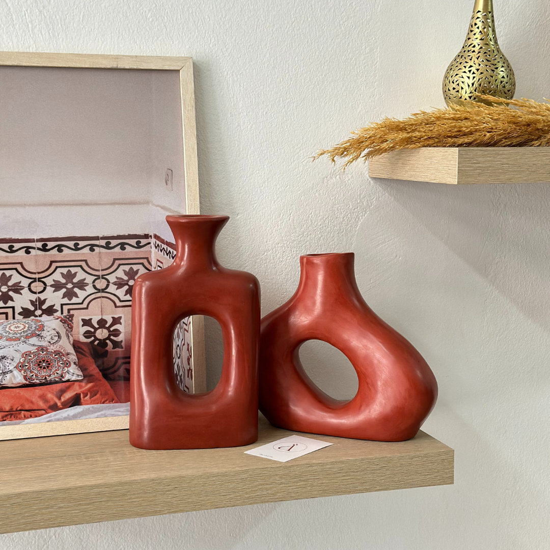 Vase artisanal Riad mat