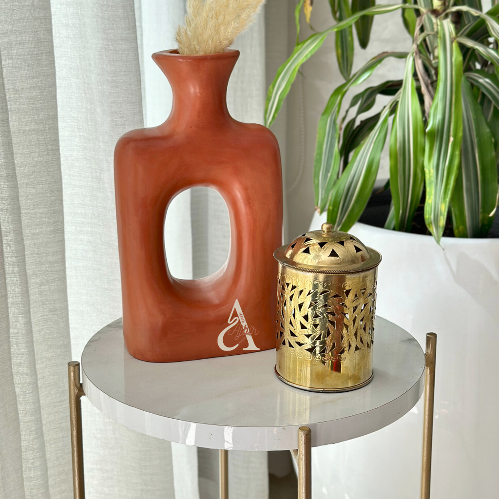 Vase artisanal Riad mat