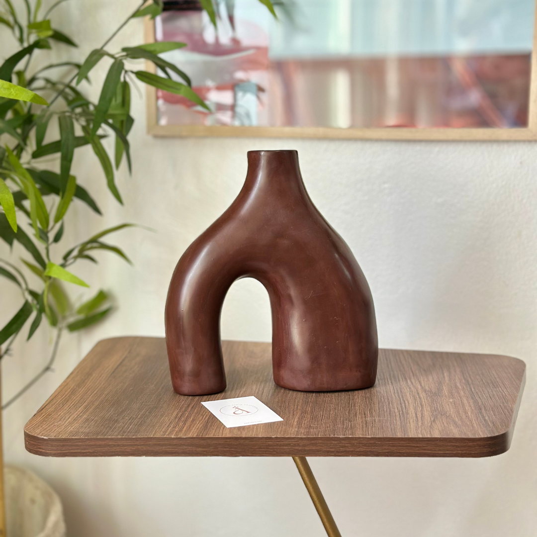 Vase artisanal Azul mat