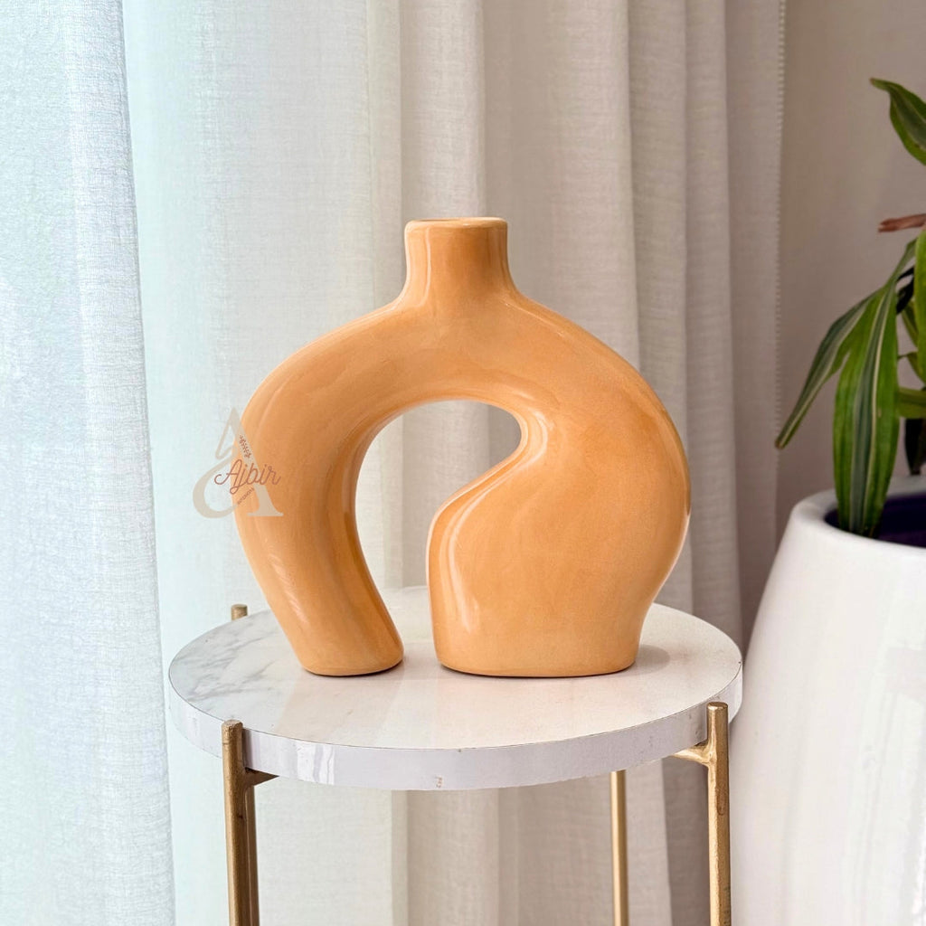 Vase artisanal Atlas mat