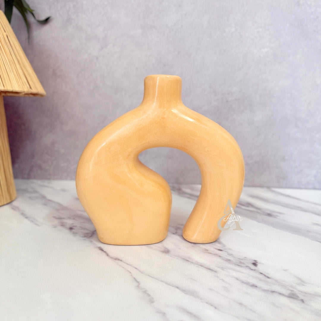 Vase artisanal Atlas mat