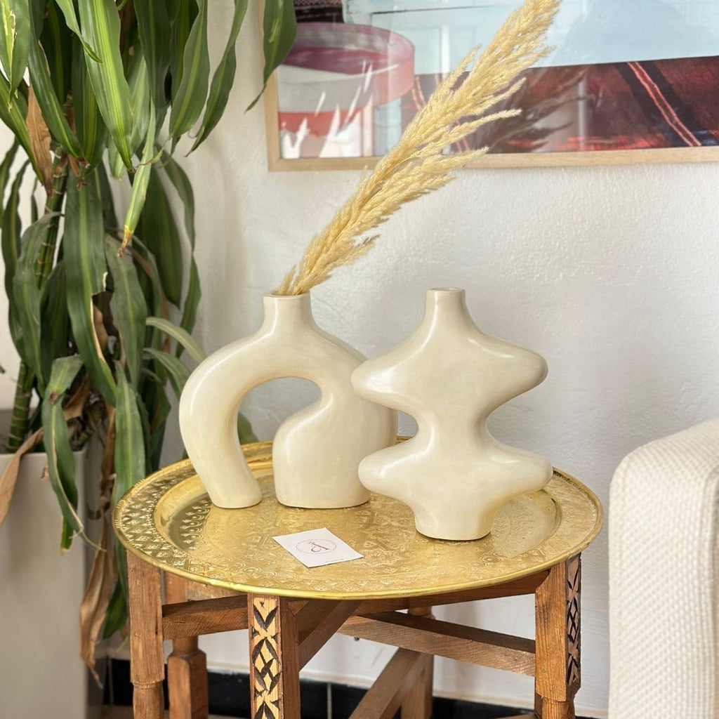 Vase artisanal Atlas mat