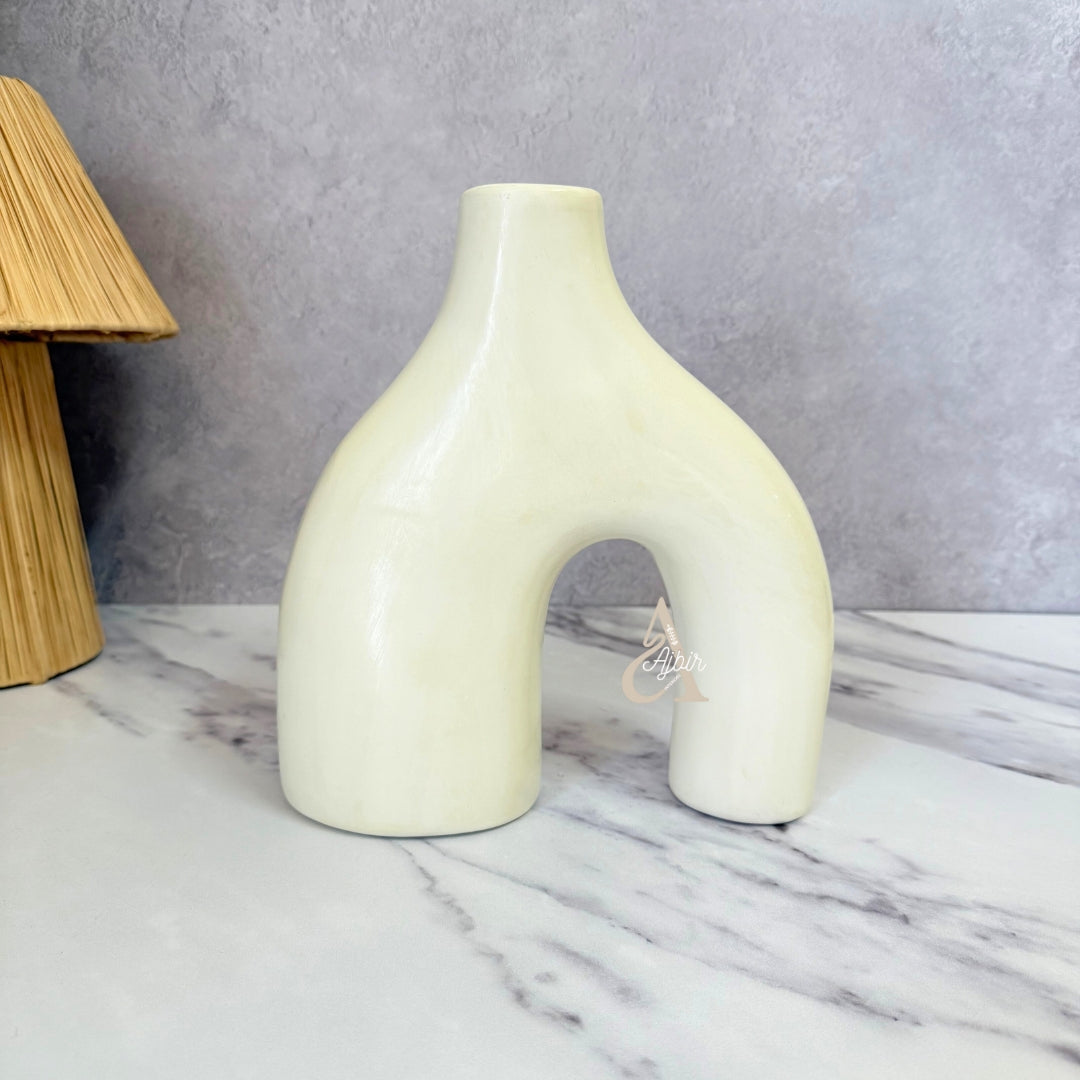 Vase artisanal Azul mat