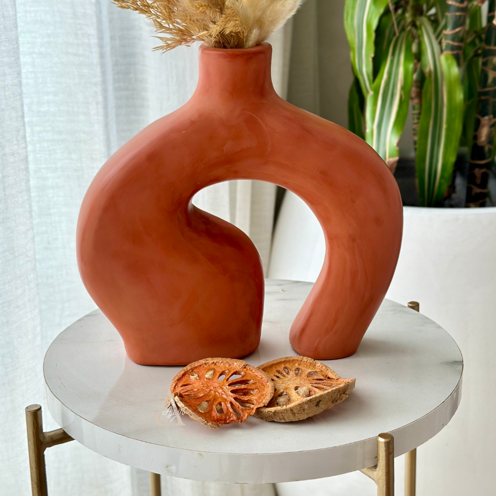 Vase artisanal Atlas mat