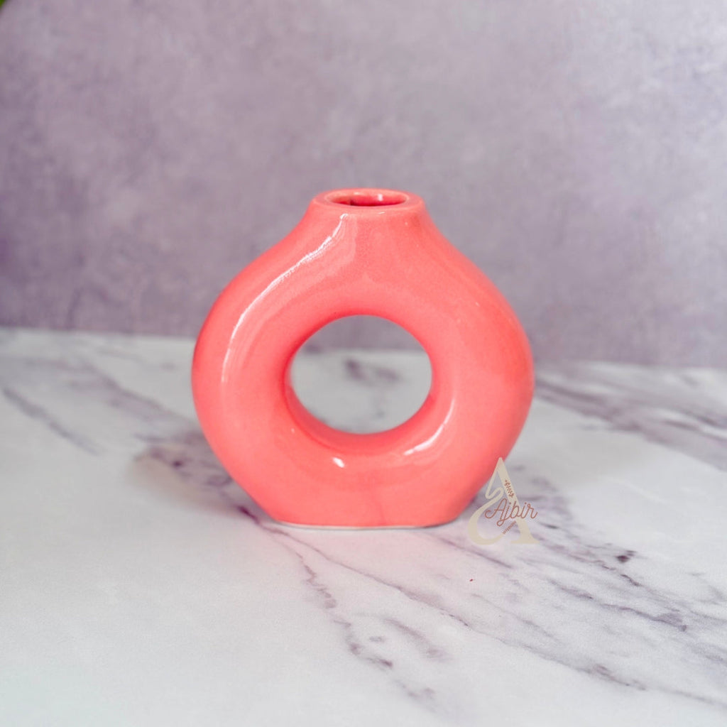 Vase artisanal Tafoukt vernis petit