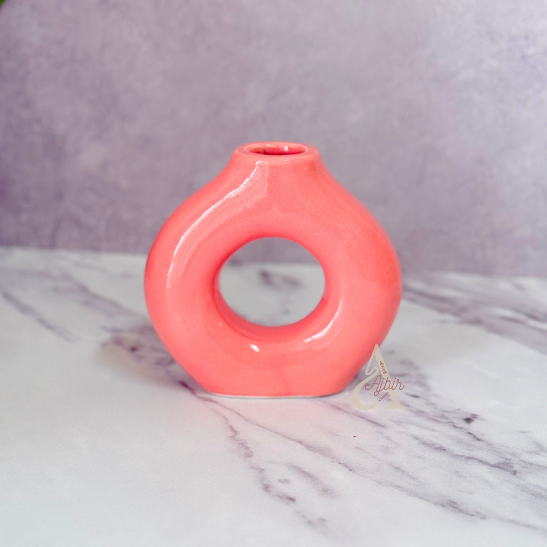 Vase artisanal Tafoukt vernis petit