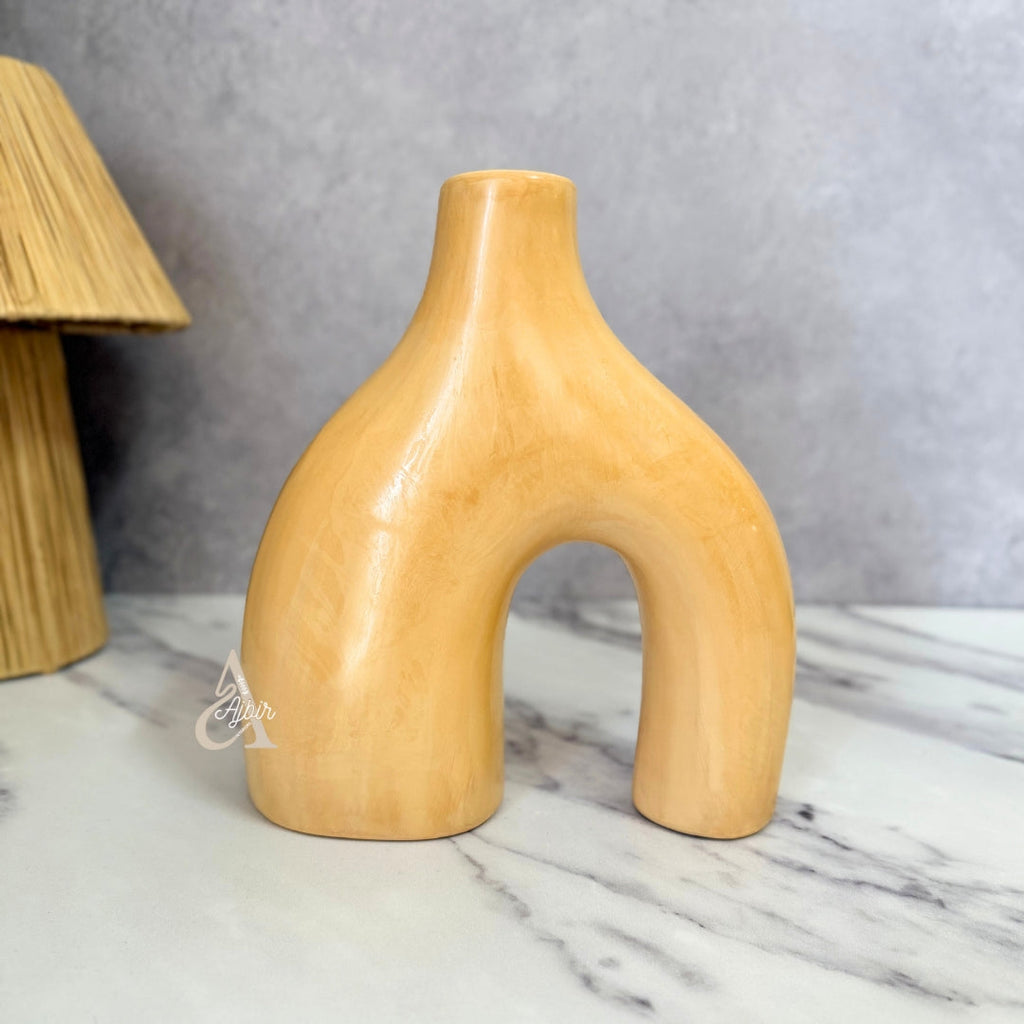 Vase artisanal Azul mat