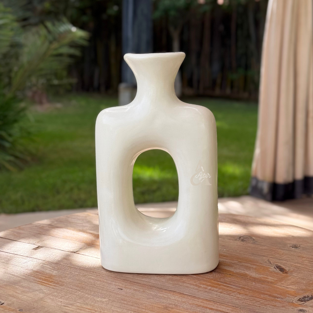 Vase artisanal Riad mat