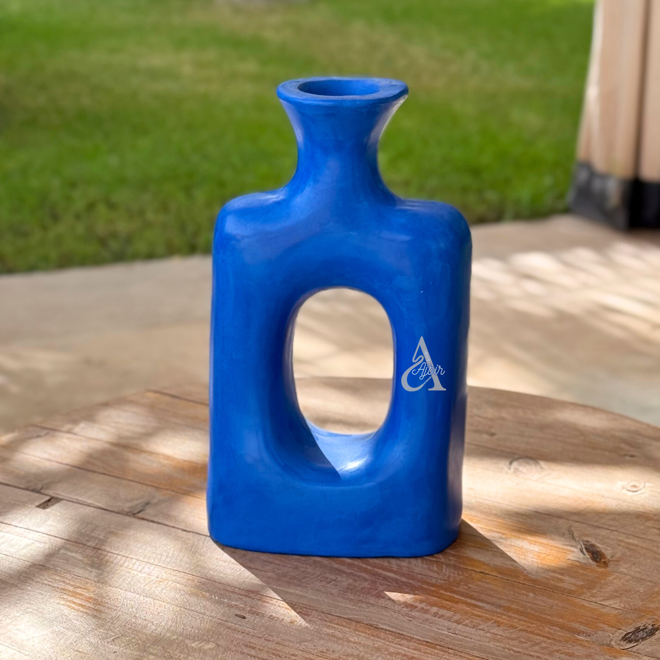 Vase artisanal Riad mat