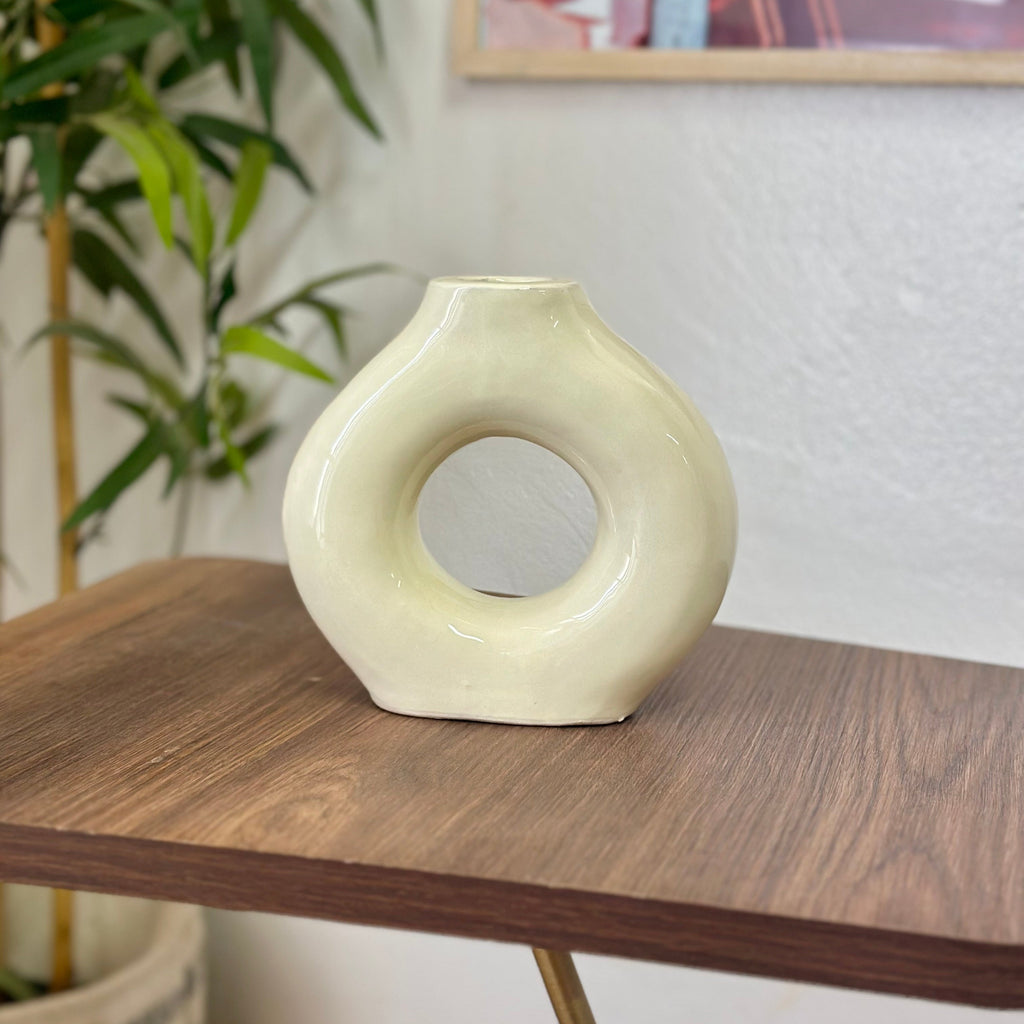 Vase artisanal Tafoukt vernis petit