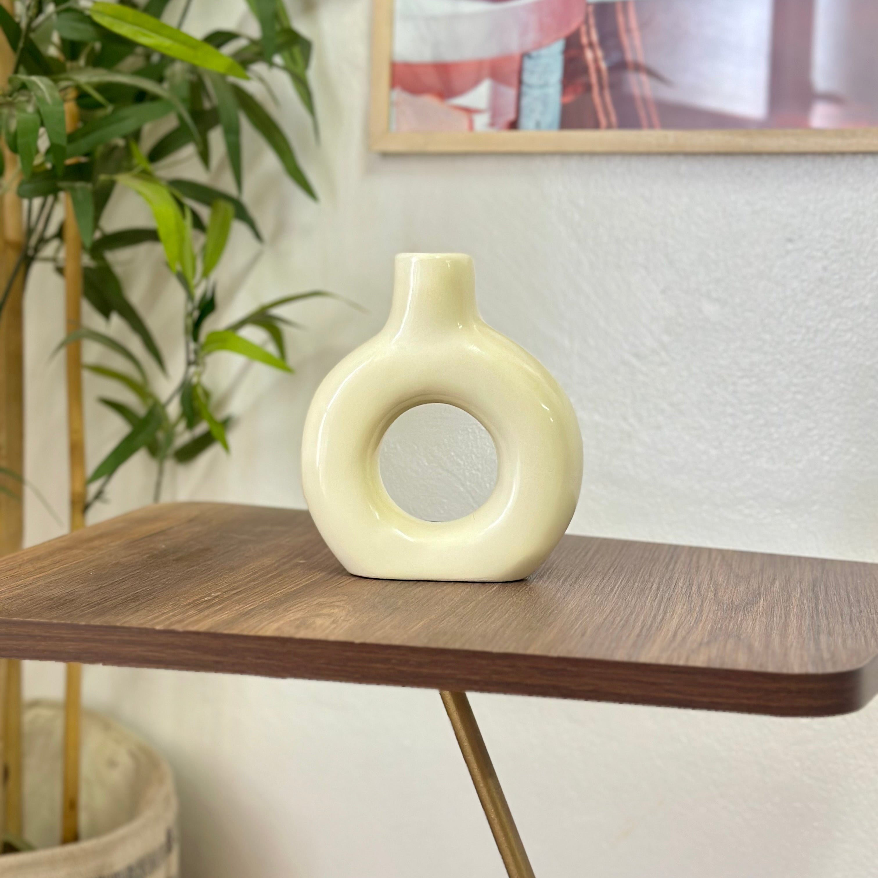 Vase artisanal Tafoukt vernis petit