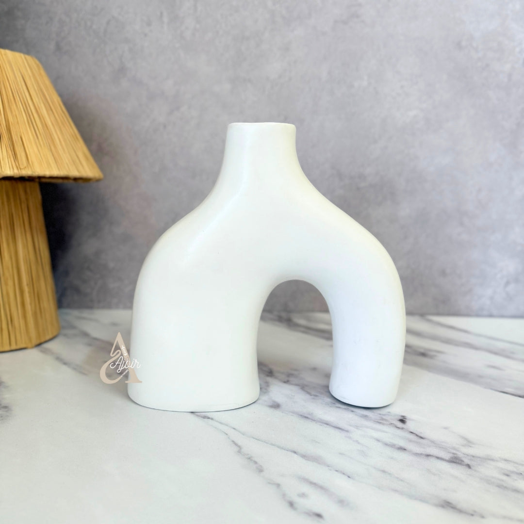 Vase artisanal Azul mat