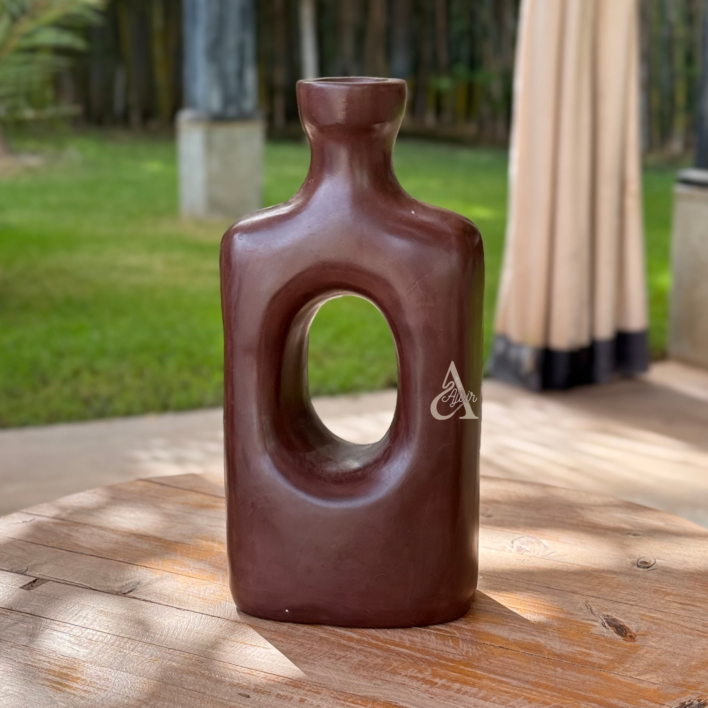 Vase artisanal Riad mat