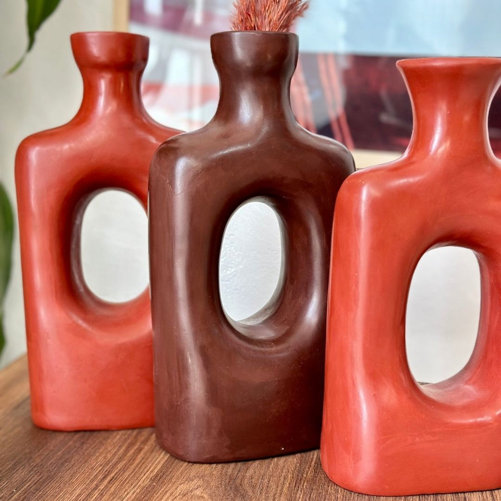 Vase artisanal Riad mat