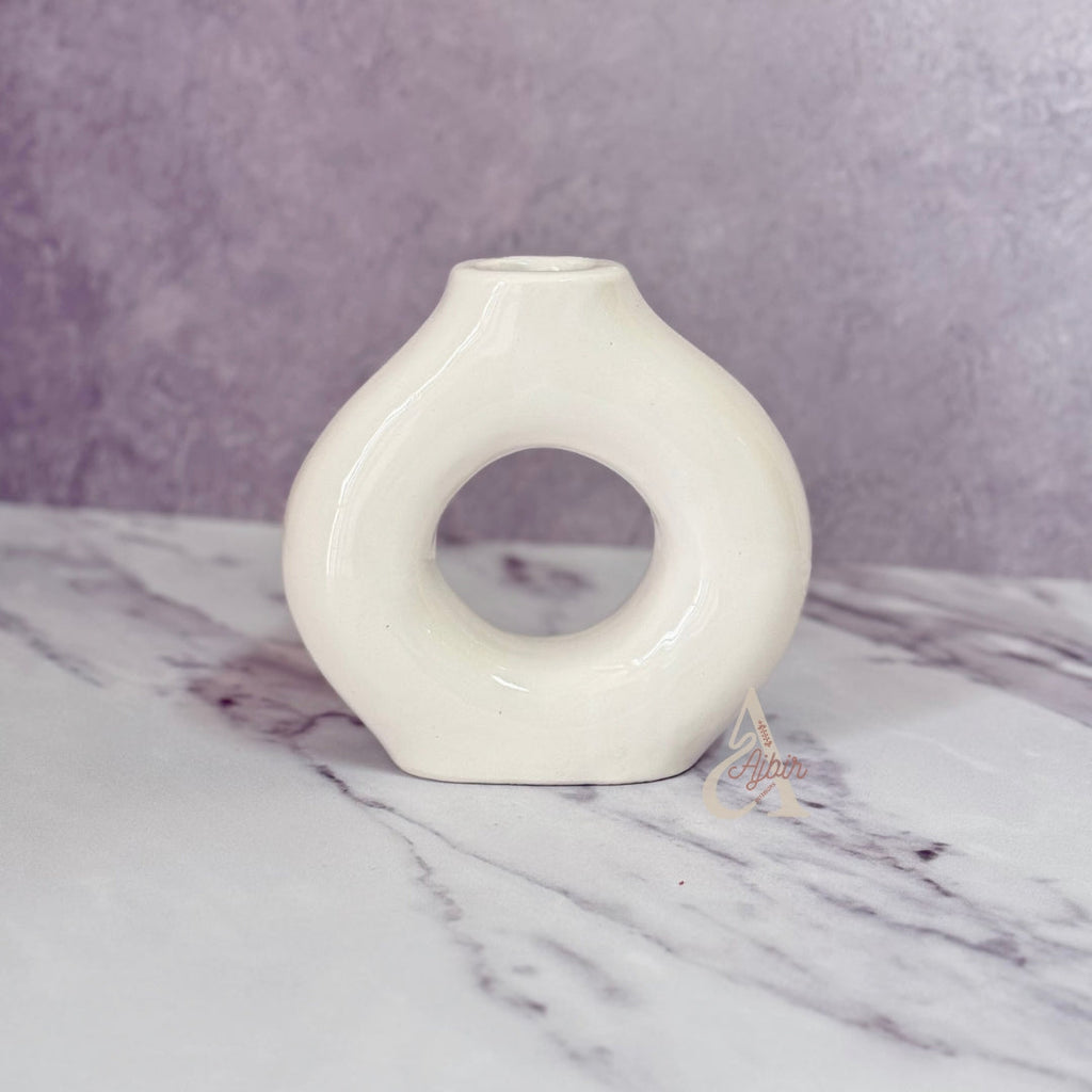 Vase artisanal Tafoukt vernis petit