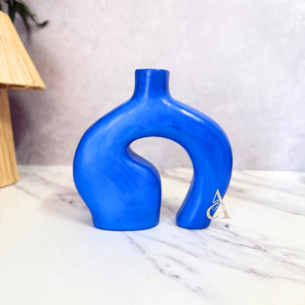 Vase artisanal Atlas mat