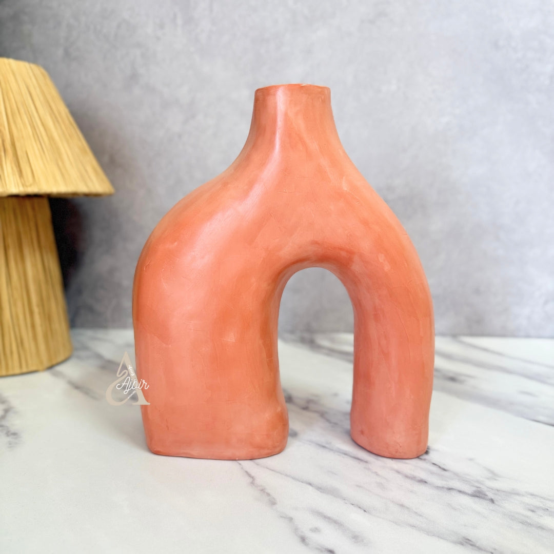 Vase artisanal Azul mat