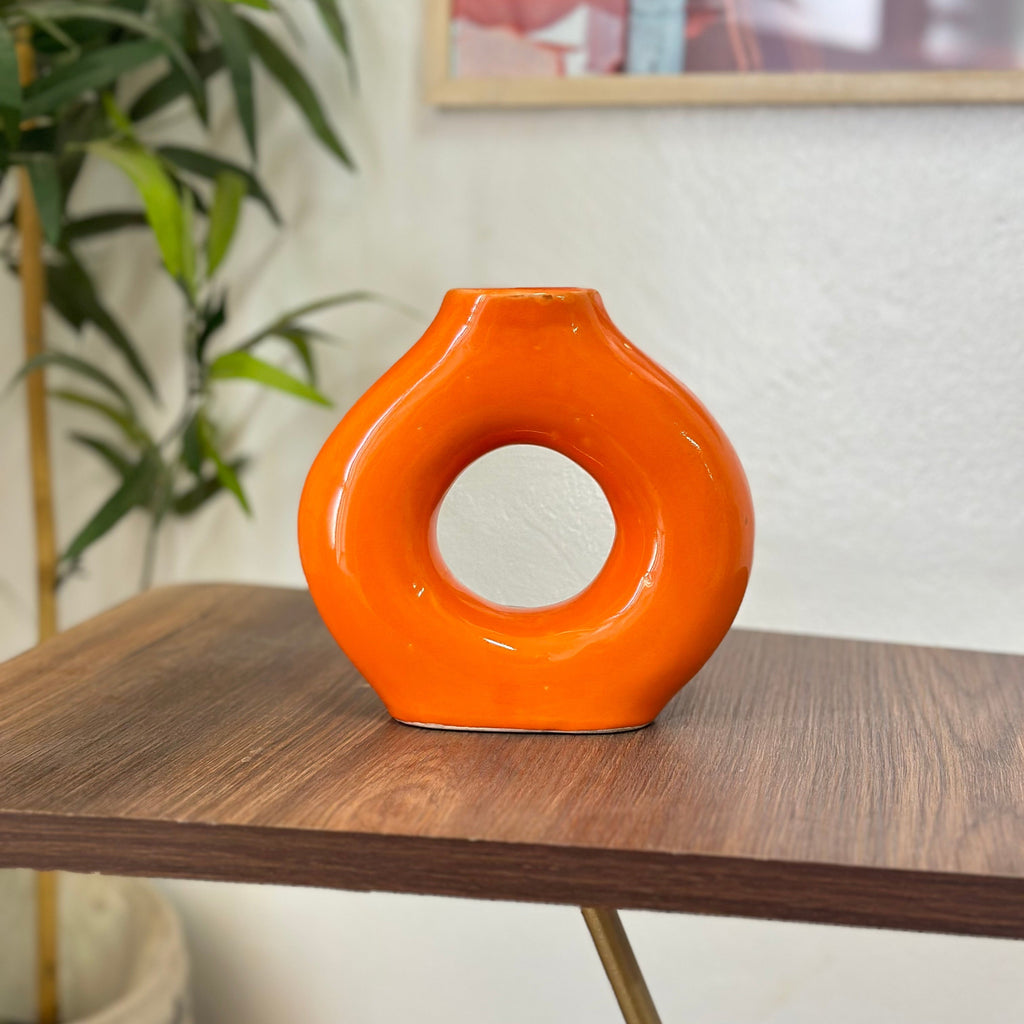 Vase artisanal Tafoukt vernis petit