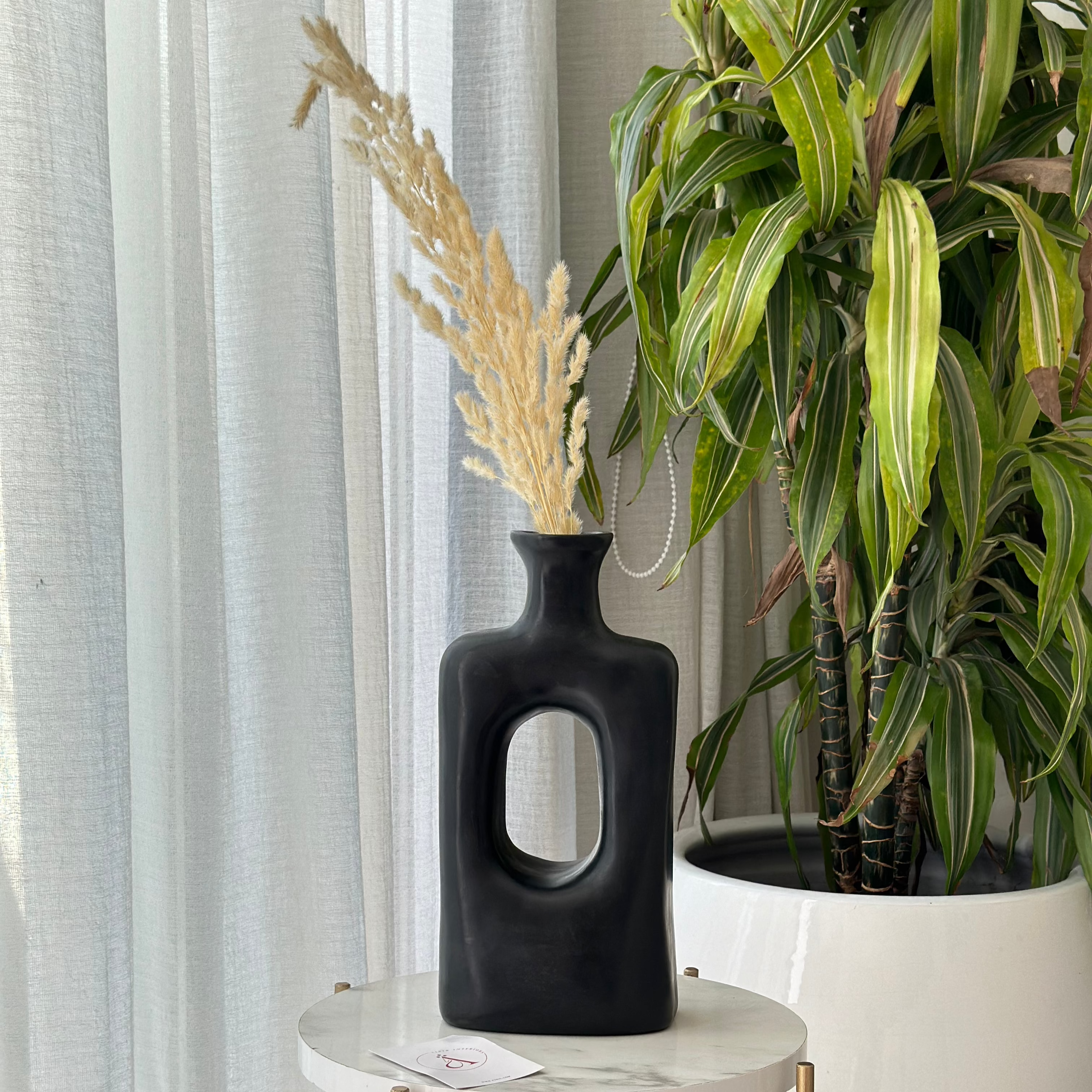 Vase artisanal Riad mat