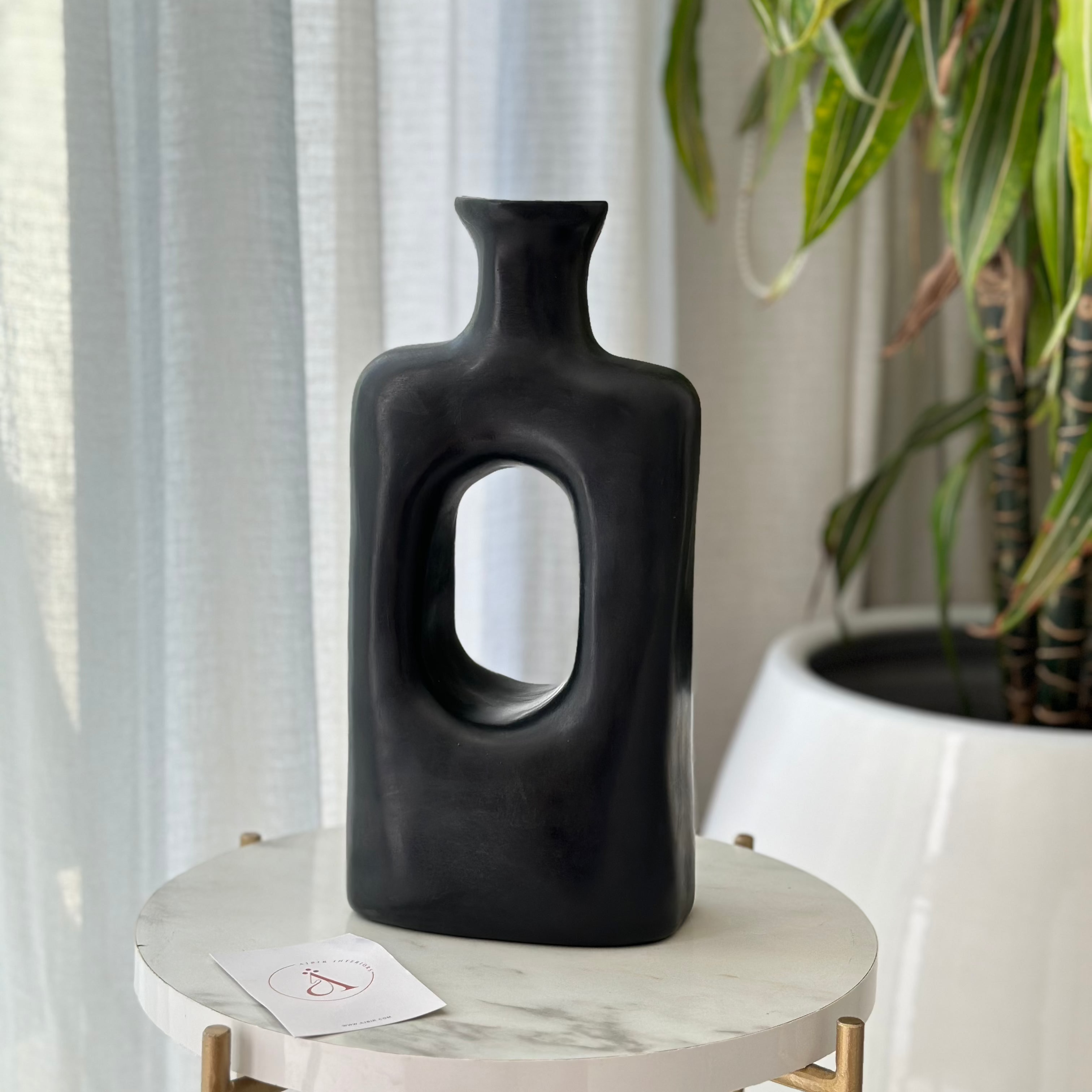 Vase artisanal Riad mat
