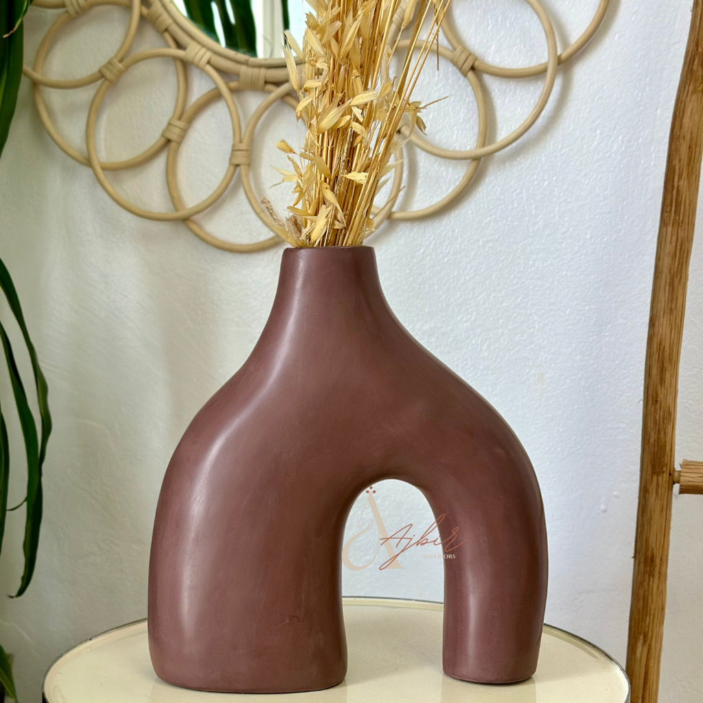 Vase artisanal Azul mat