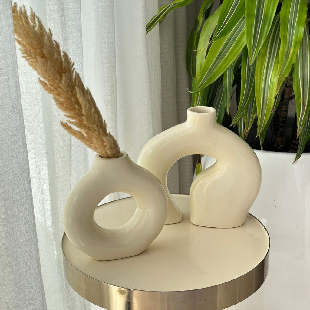 Vase artisanal Atlas mat