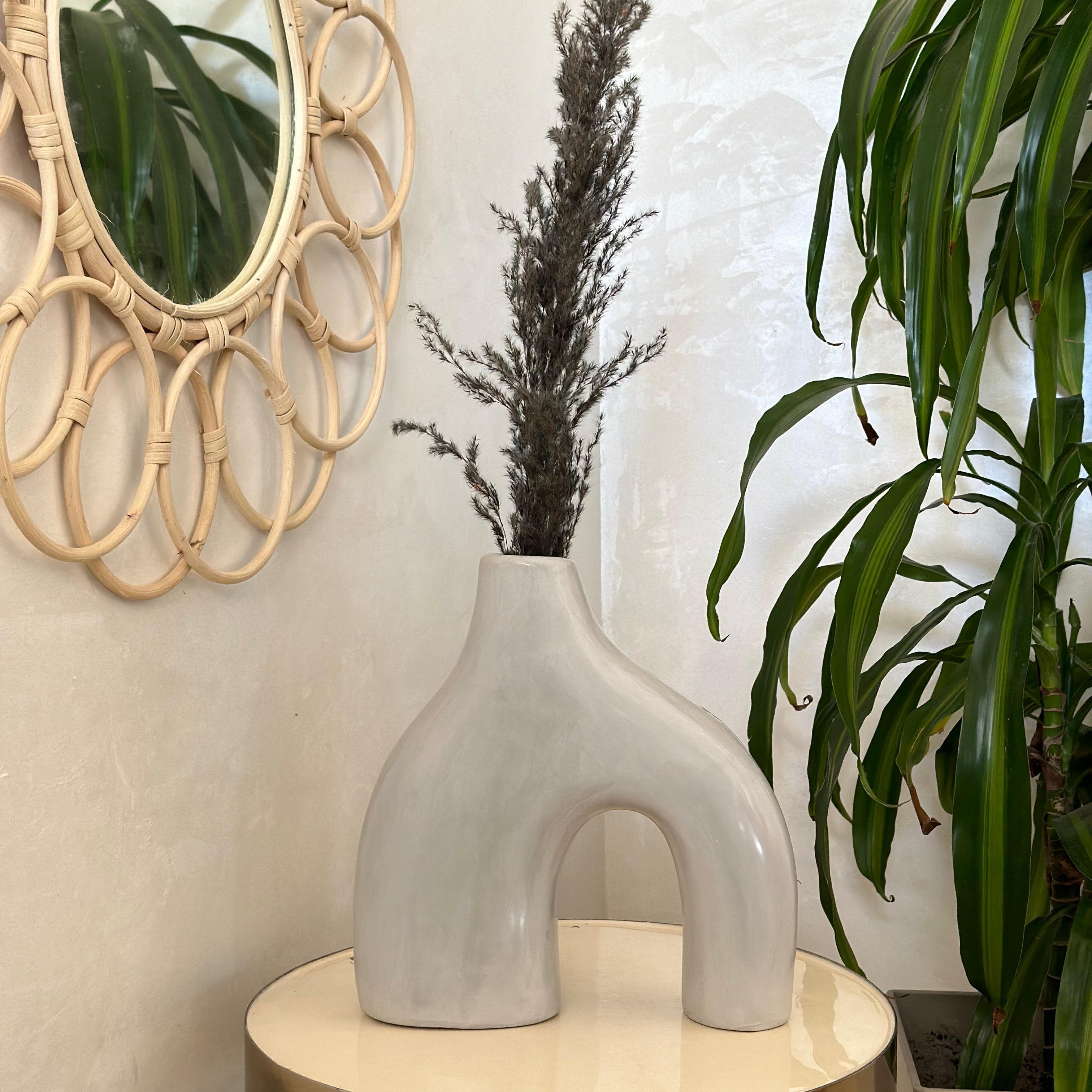 Vase artisanal Azul mat