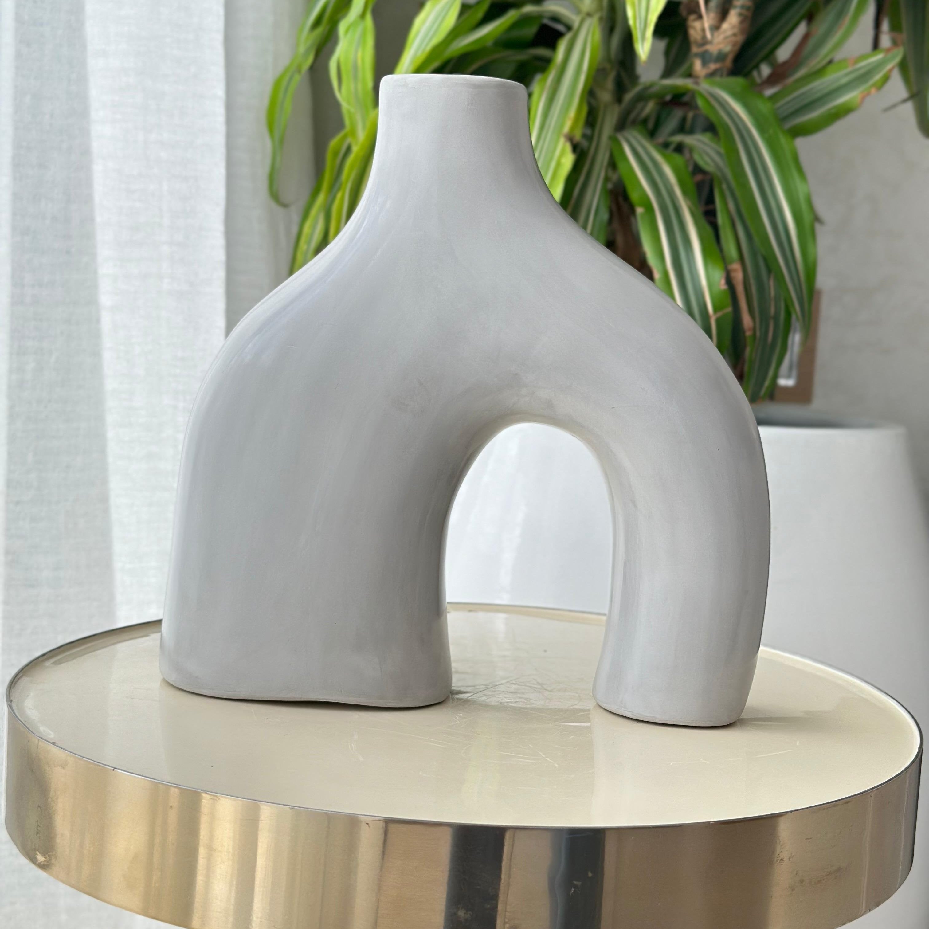 Vase artisanal Azul mat