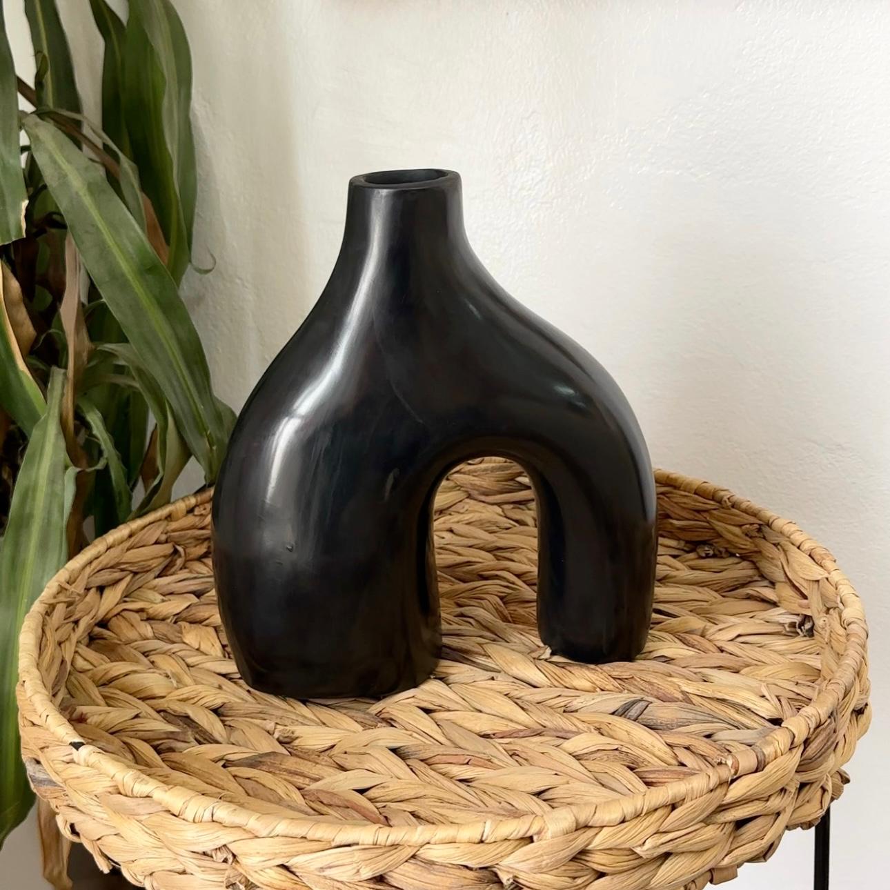 Vase artisanal Azul mat