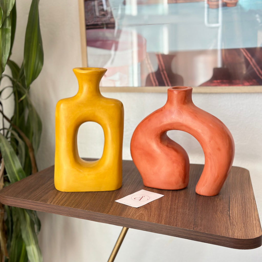 Vase artisanal Riad mat