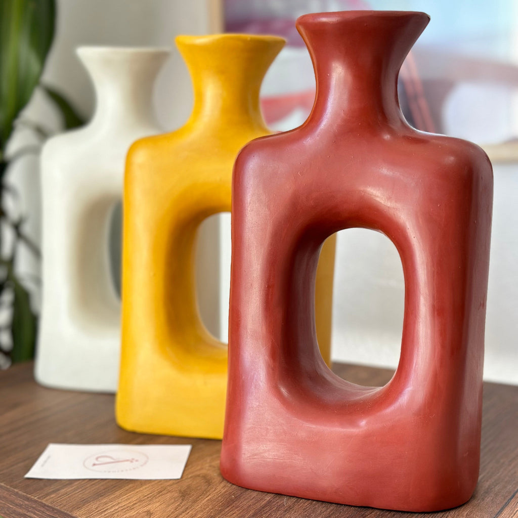 Vase artisanal Riad mat