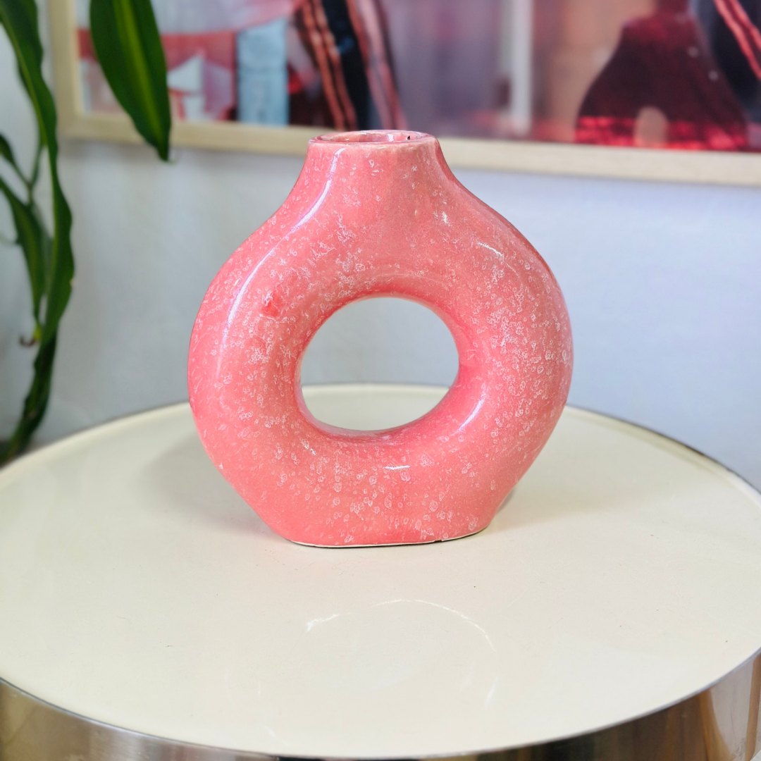 Vase artisanal Tafoukt vernis petit