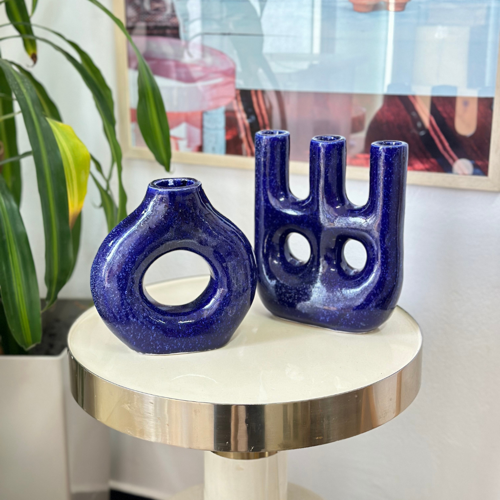 Vase artisanal Tafoukt vernis petit