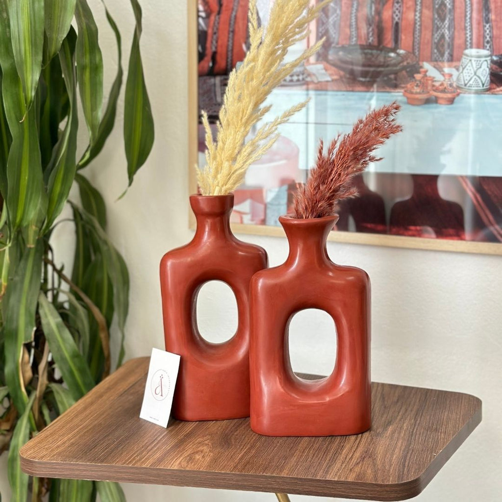 Vase artisanal Riad mat