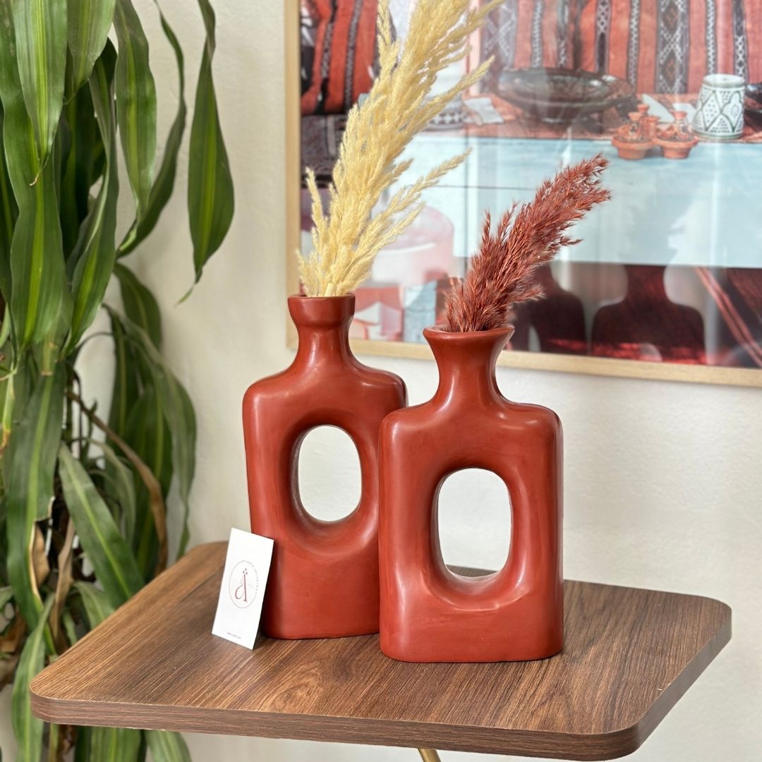 Vase artisanal Riad mat
