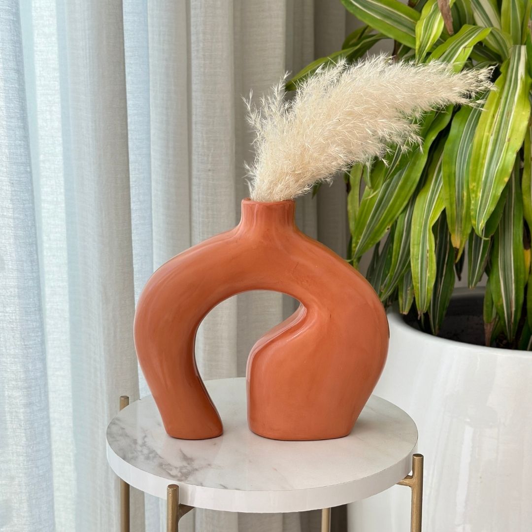 Vase artisanal Atlas mat